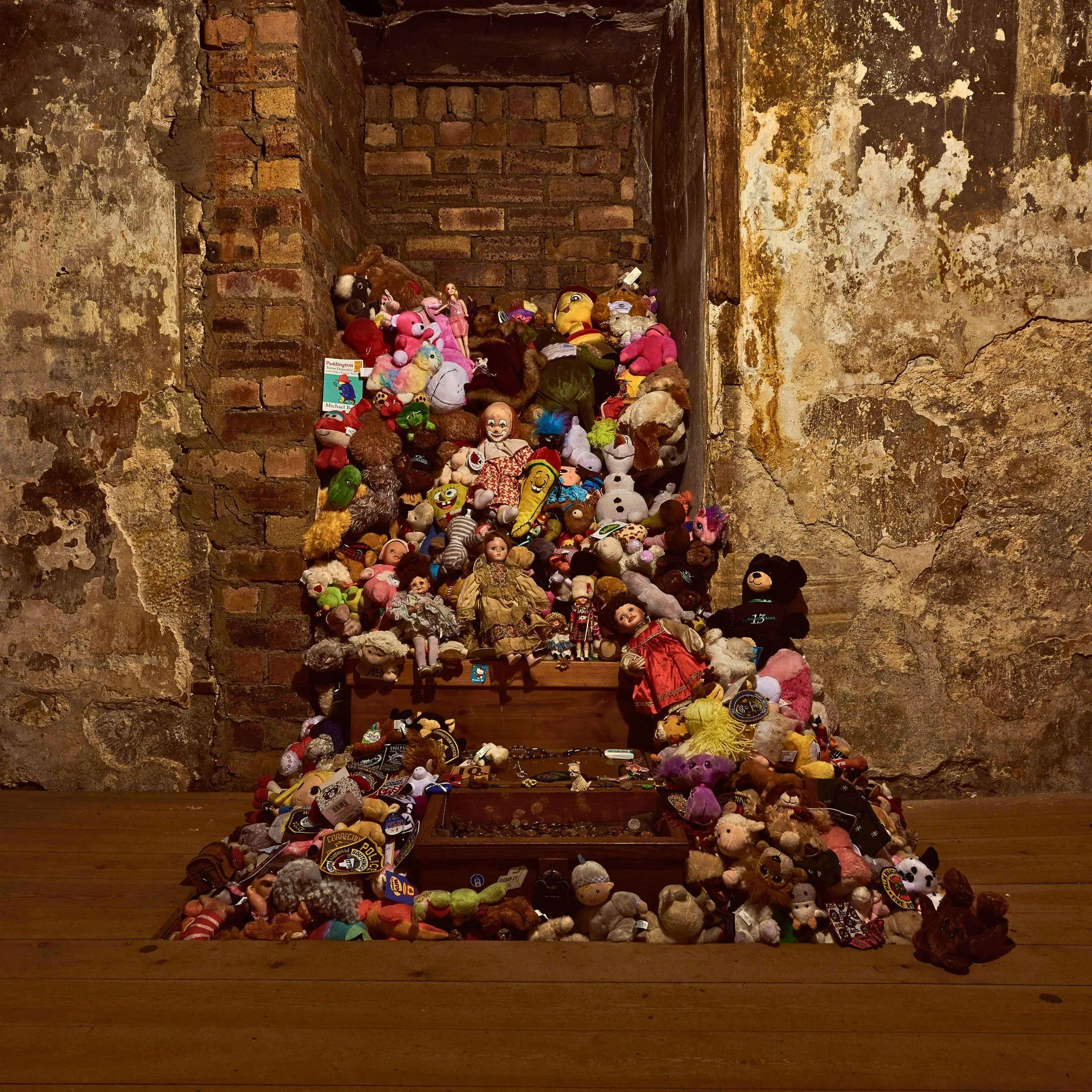 Pile of dolls in Annie's Room