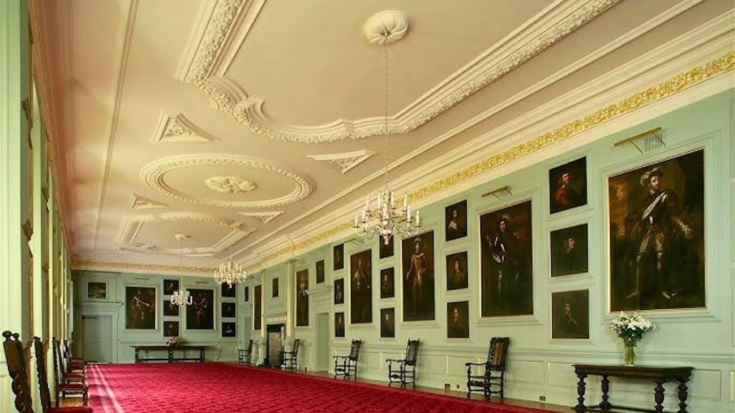 The Great Gallery at Holyroodhouse