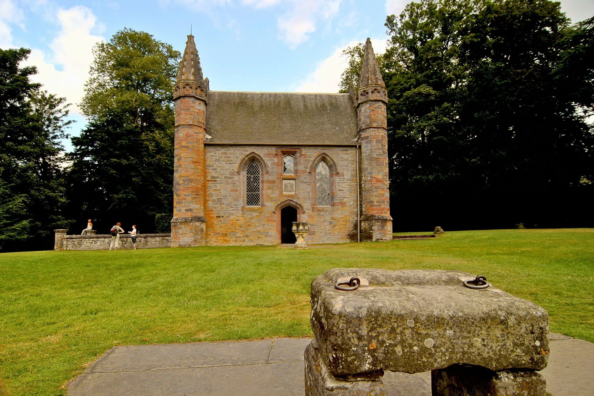 Stone of Destiny replica at Scone Palace